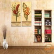 2 Piece Set Green Plants For Bedroom Home Ation Picture Full Hd Personalized Customized Canvas Art Wall Art Wall Decor
