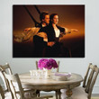 1 Panel Titanic Jack And Rose On Boat Wall Art Canvas