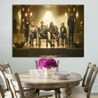 1 Panel The Main Characters In The Magicians Wall Art Canvas