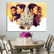 1 Panel Solo A Star Wars Story With Millennium Falcon Wall Art Canvas