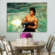 1 Panel Rambo Is Being Rebooted Wall Art Canvas