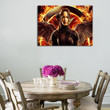 1 Panel Portrait Of Katniss Everdeen Wall Art Canvas