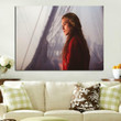 1 Panel Pirates Of The Caribbean Elizabeth Swann Red Wall Art Canvas