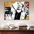 1 Panel The Big Lebowski Jeff Bridges Fanart Wall Art Canvas