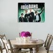 1 Panel The Big Bang Theory Four Male Members Wall Art Canvas