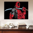 1 Panel Deadpool Marvel Comics Hd Wall Art Canvas