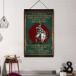 (Da292) Customizable Spartan Hanging Canvas - Be Without Fear.