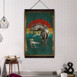(Da268) Customizable T-Rex Hanging Canvas.