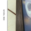 (Cv286) Samurai Canvas With The Wood Frame - 753.