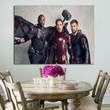 1 Panel Avengers Infinity War Falcon Iron Man Thor Wall Art Canvas