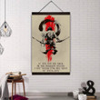 (Cv105) Samurai Hanging Canvas - If You Got My Back.