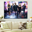 1 Panel House Of Lies Characters Funny Wall Art Canvas