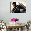 1 Panel Captain America And His Shield Wall Art Canvas