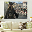 1 Panel Jack Sparrow And Soldier Wall Art Canvas
