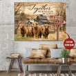 – Highland Cattle Canvas Print Wall Art