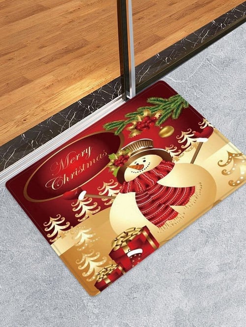 Christmas Snowman Gift CLH071034D Doormat