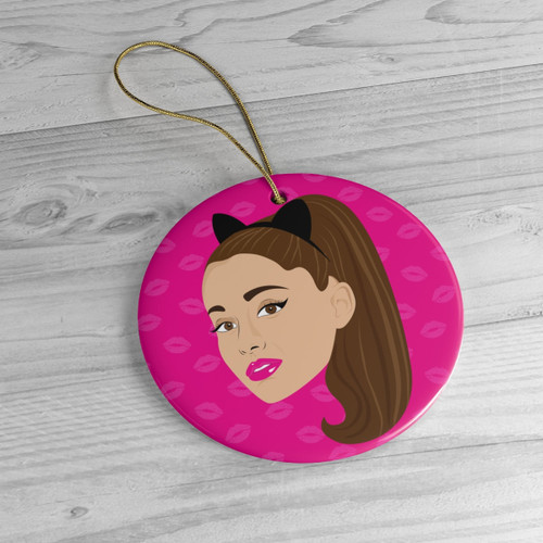 Ariana Grande Parody Themed Ornament