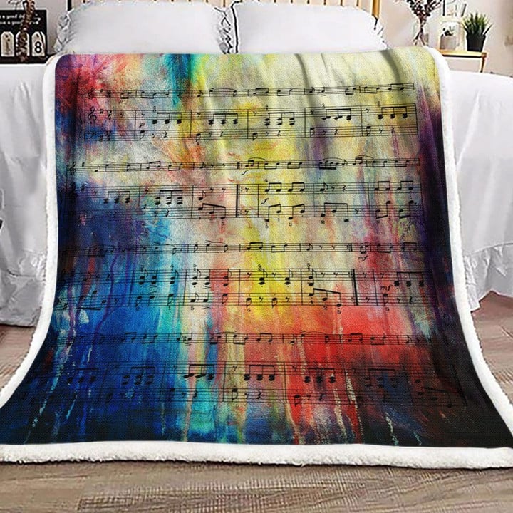 Song Color Hn1610345F Sherpa Fleece Blanket