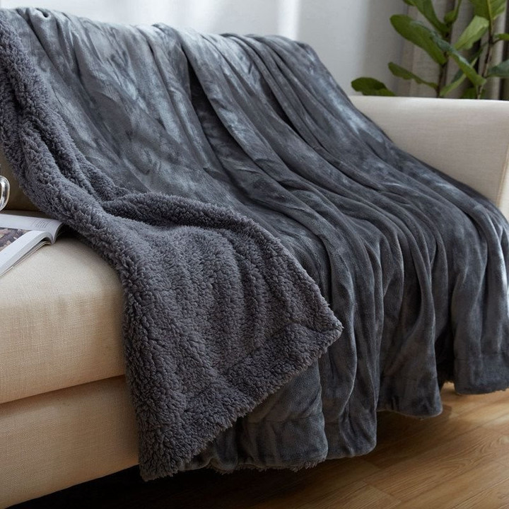 Super Soft Mink Flannel Fleece All Season Throw Blanket 30x39 inches