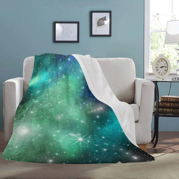 Galaxy Clh121031F Sherpa Fleece Blanket