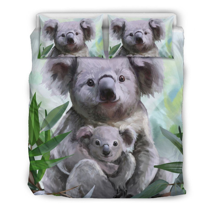 Australia Koala Koala Family Bedding Set Dsps