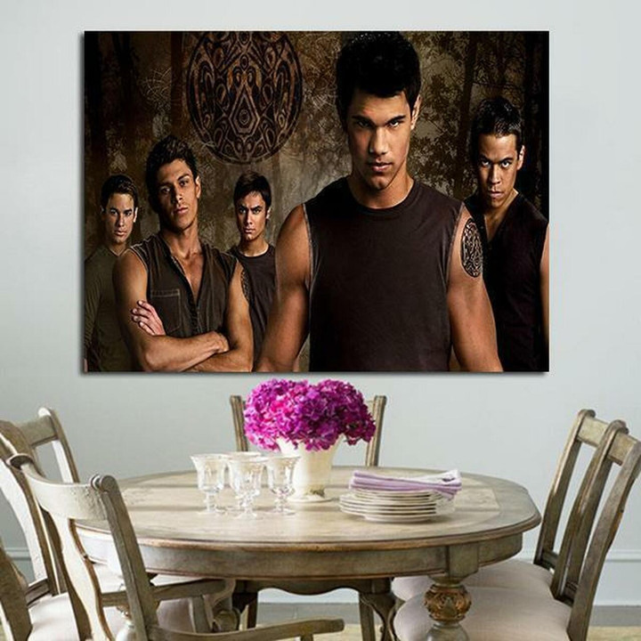 1 Panel Twilight Jacob And Friends Wall Art Canvas