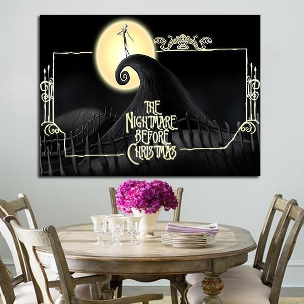 1 Panel The Nightmare Before Christmas Wall Art Canvas