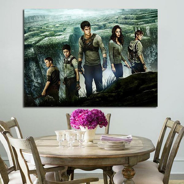 1 Panel The Main Characters In The Maze Runner 1 Wall Art Canvas