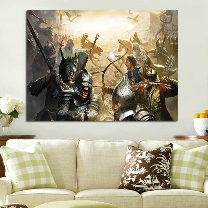 1 Panel The Lord Of The Rings Wall Art Canvas