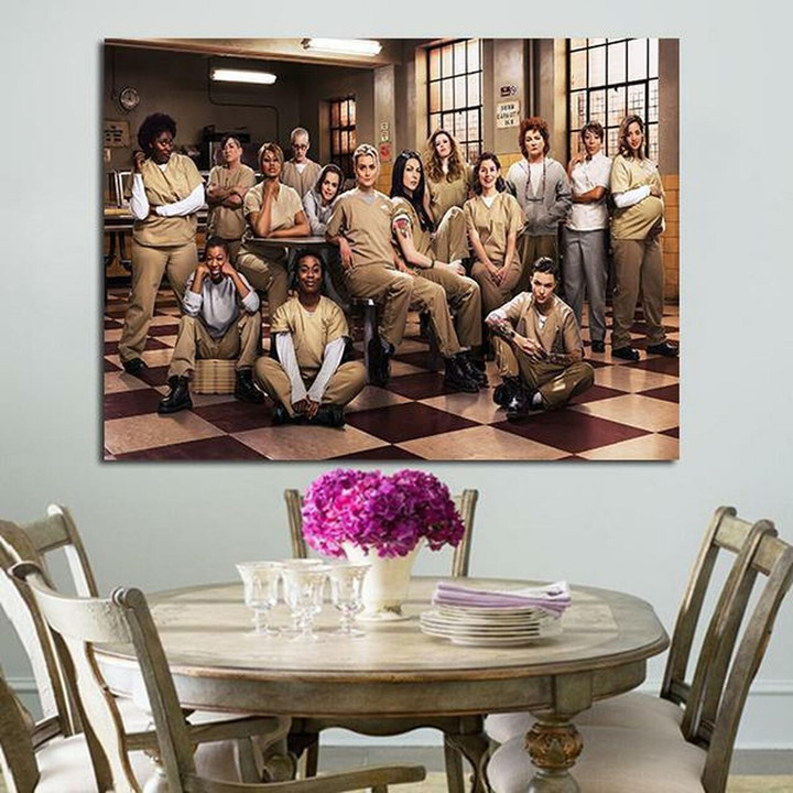 1 Panel The Cast Of Orange Is The New Black Wall Art Canvas