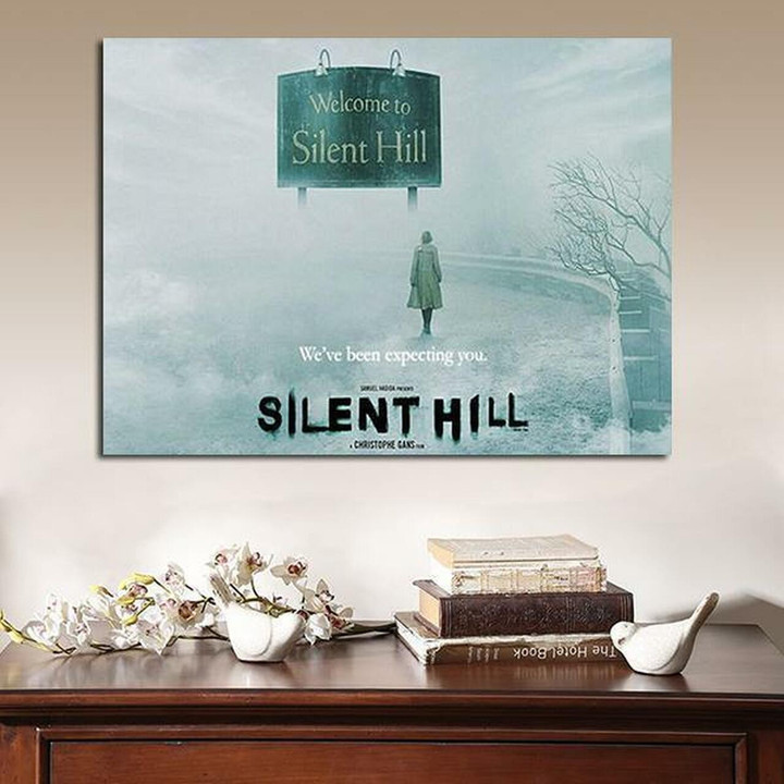 1 Panel Silent Hill Movie Poster Wall Art Canvas