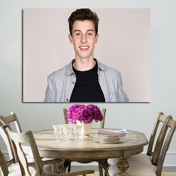 1 Panel Shawn Mendes Smile Wall Art Canvas