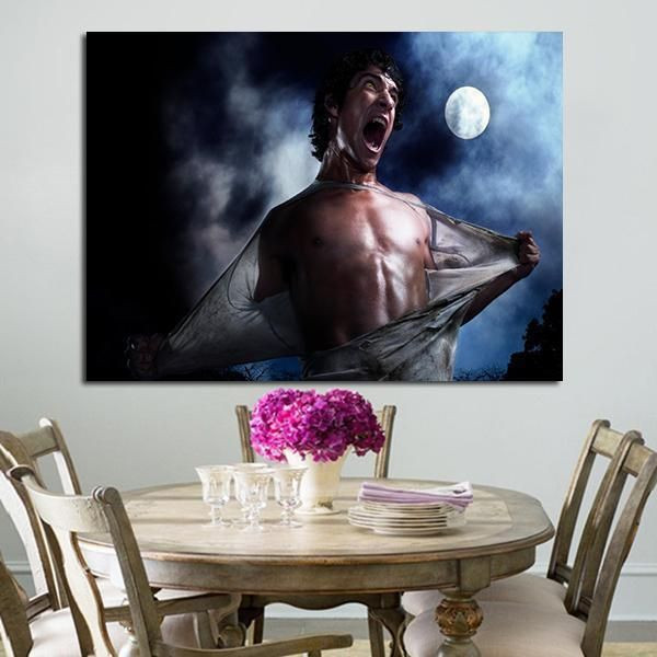 1 Panel Scott In The Full Moon Day Wall Art Canvas