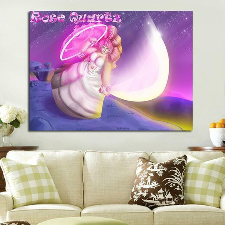 1 Panel Rose Quartz In Steven Universe Wall Art Canvas