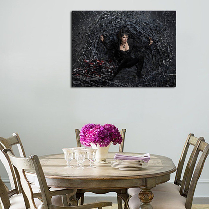 1 Panel Once Upon A Time Evil Queen Wall Art Canvas