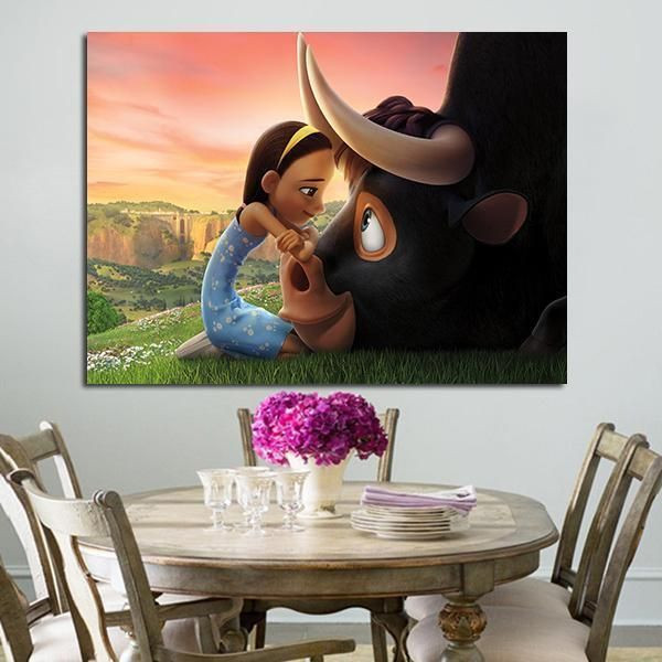 1 Panel Nina And Ferdinand Looks Together Wall Art Canvas