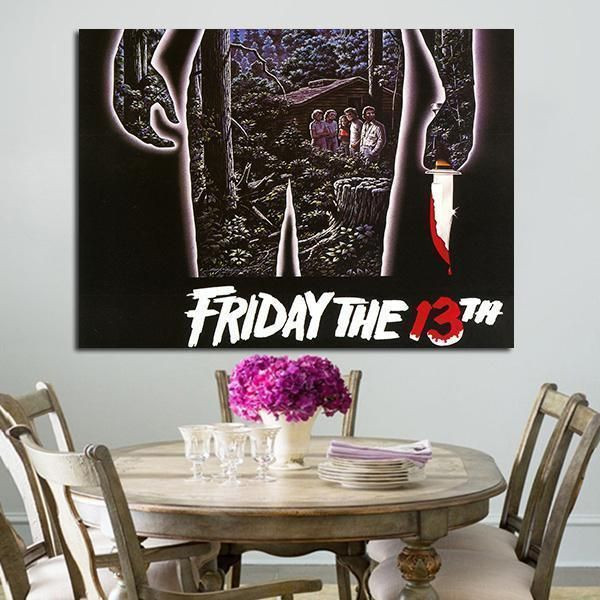 1 Panel Friday The 13Th Alice Hardy And Friends Wall Art Canvas
