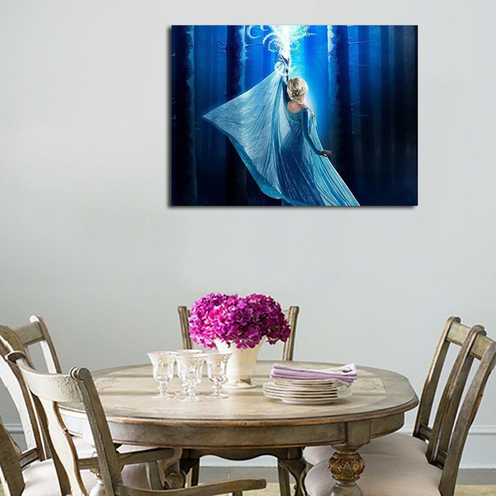 1 Panel Elsa In Once Upon A Time Wall Art Canvas