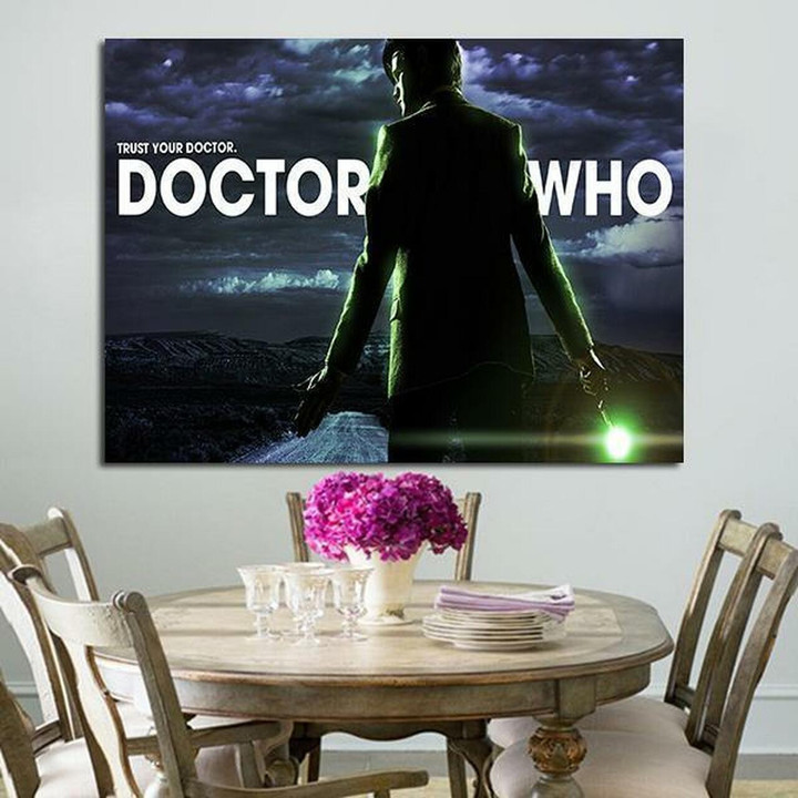 1 Panel Doctor Who Trust Your Doctor Wall Art Canvas