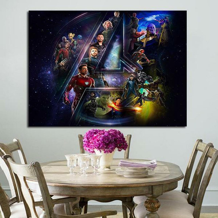 1 Panel Avengers Infinity War 2018 Wall Art Canvas