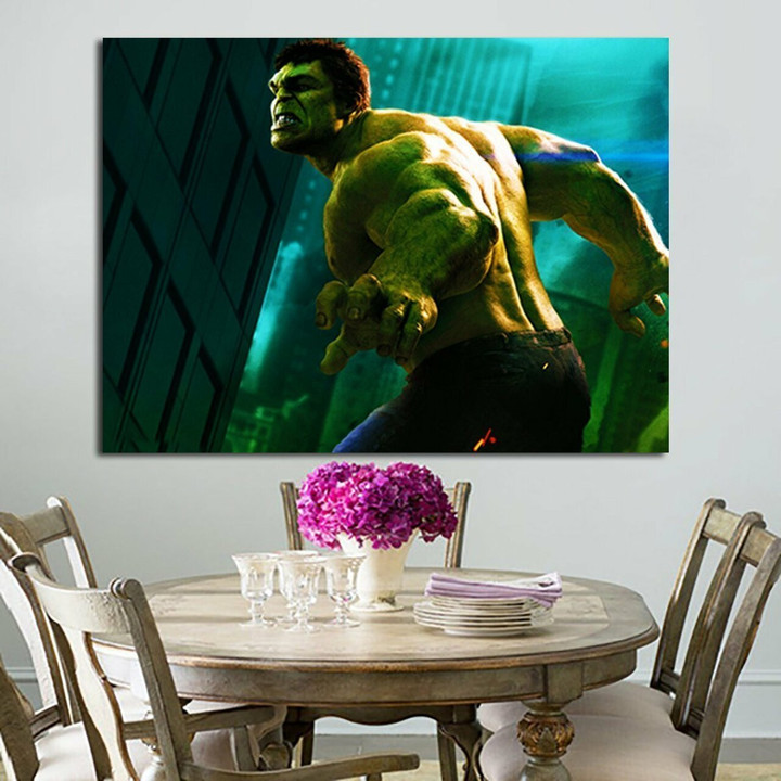 1 Panel Hulk In The Avengers Wall Art Canvas