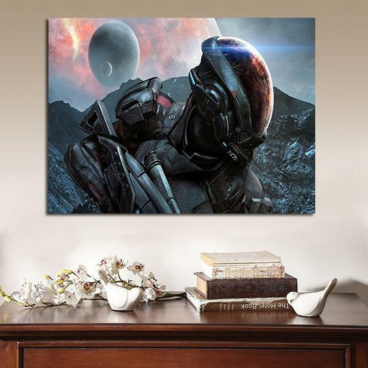 1 Panel Mass Effect Andromeda Ryder Wall Art Canvas