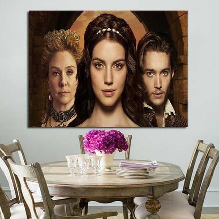 1 Panel Mary Stuart Catherine And Dauphin In Reign Wall Art Canvas