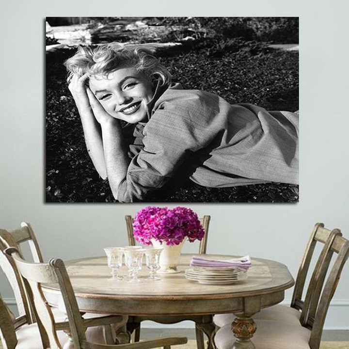 1 Panel Marilyn Monroe Beautiful Actress Wall Art Canvas