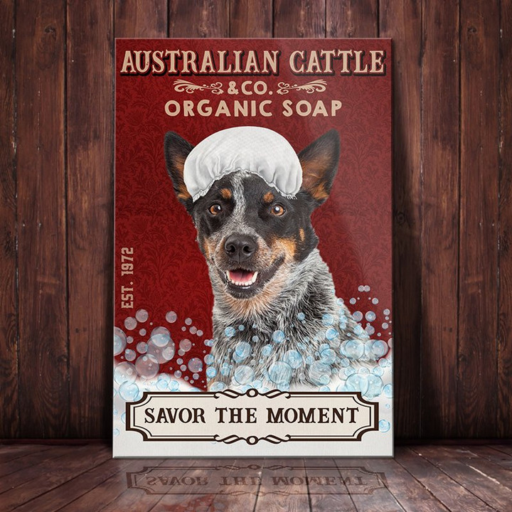 Australian Cattle Dog Canvas Print Wall Artautralian Cattle Dog Canvas Print Wall Art