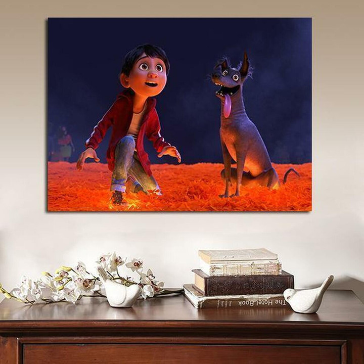 1 Panel Coco Miguel And Dante Wall Art Canvas