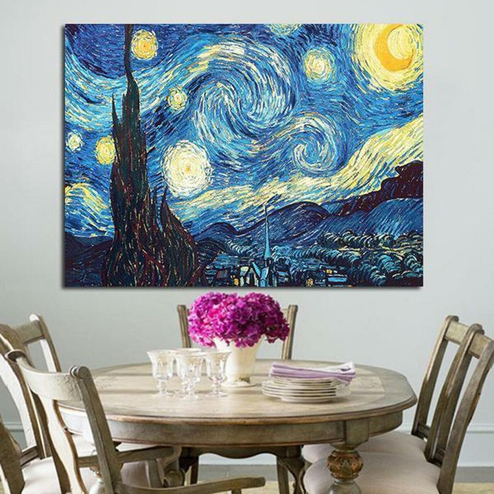 1 Panel Loving Vincent Scenery Wall Art Canvas