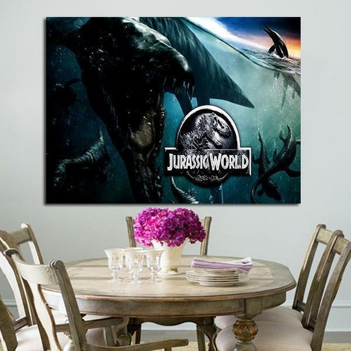 1 Panel Jurassic World Sequel 2018 Wall Art Canvas