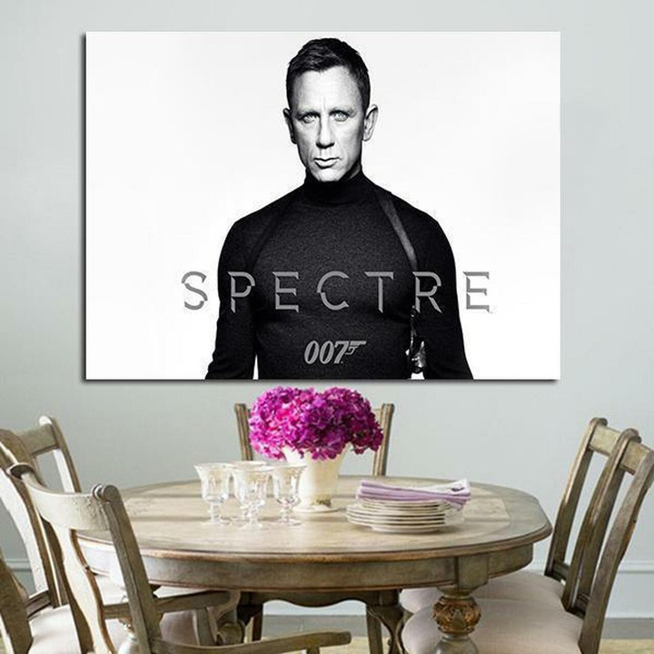 1 Panel James Bond Spectre 007 In 2015 Wall Art Canvas