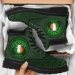 Premium Celtic Ireland Flag Shamrock Tim Boots